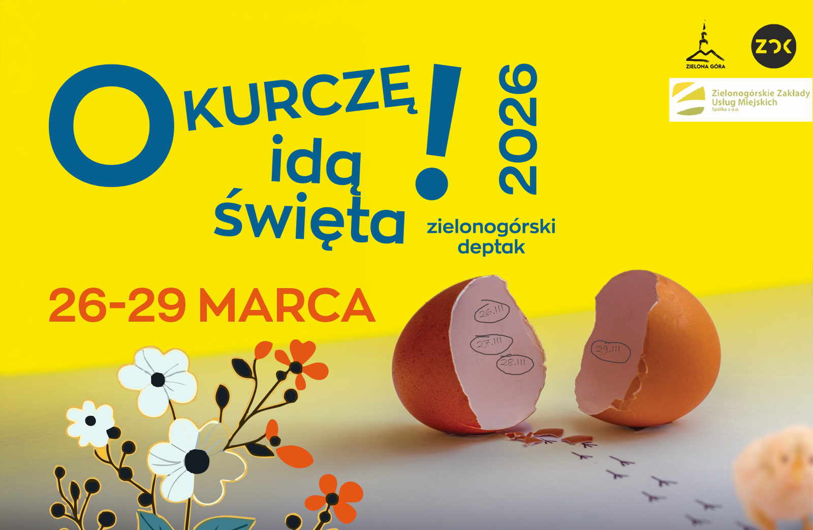 O kurczę! Idą Święta! Spotkania wielkanocne na zielonogórskim deptaku.